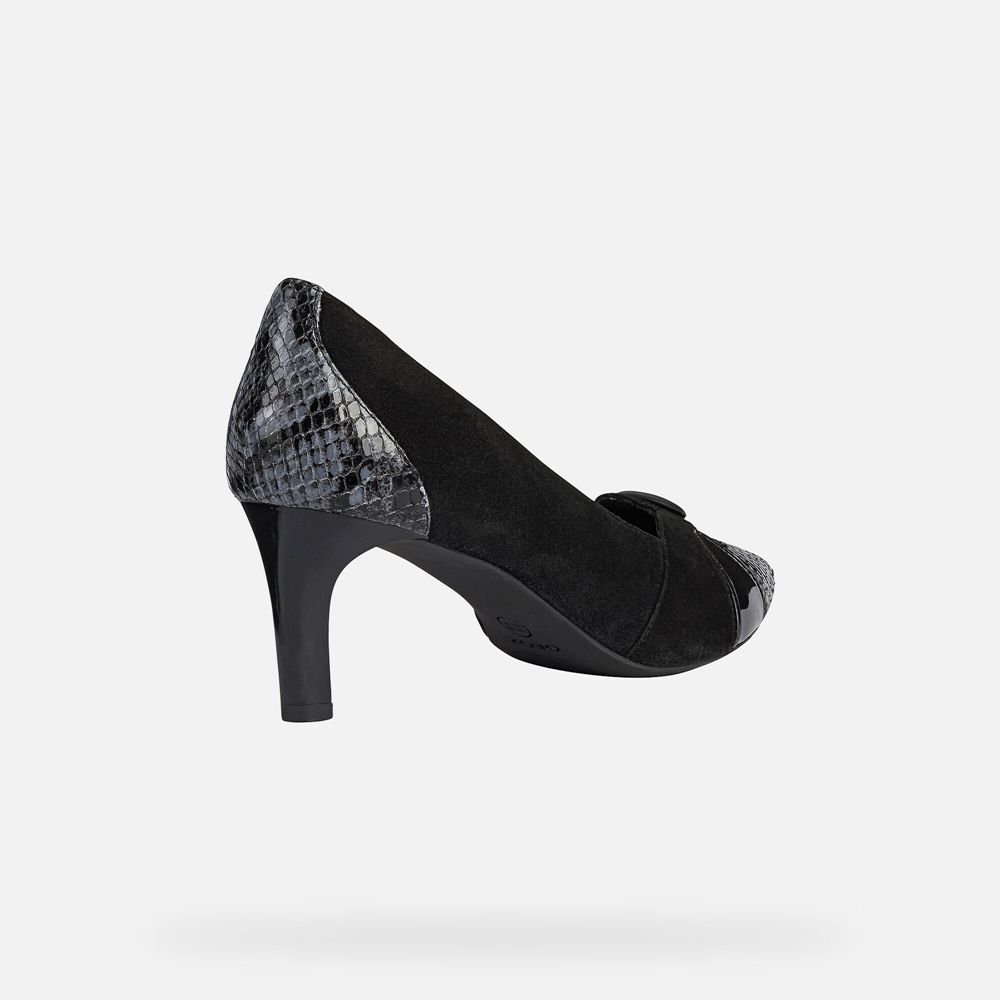 Escarpins Geox Bibbiana - Noir - Femme 754930-BSI